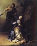 REMBRANDT Harmenszoon van Rijn Samson and Deliah painting